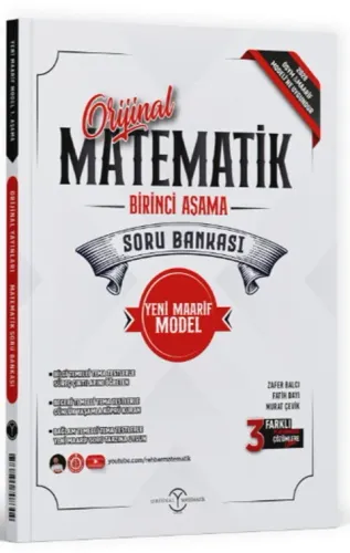 Orijinal TYT Matematik 1. Aşama Maarif Modeli Soru Bankası