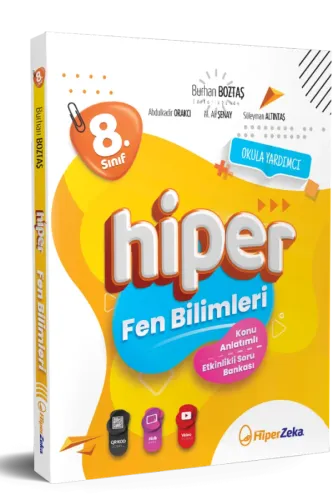 Hiper Zeka 8. Sınıf Hiper Fen Bilimleri Konu Anlatımlı Etkinlikli Soru Bankası