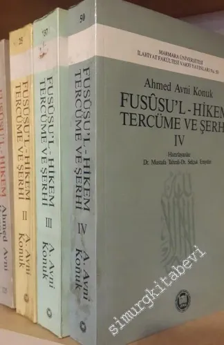 Fususul-Hikem Tercüme ve Şerhi 4 Cilt TAKIM -        1989