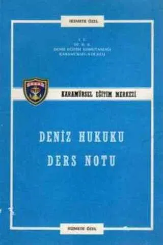Deniz Hukuku Ders Notu