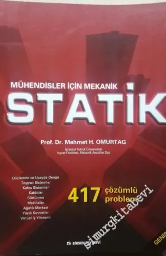 Mühendisler için Mekanik, Statik Problem Çözümü -        2007