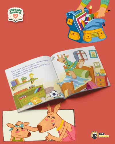 Kanguru Minnak ve Maceraları 3 – Okulun İlk Günü
