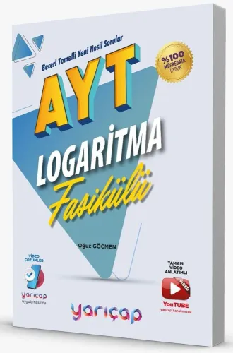 YARI ÇAP YKS AYT FASİKÜLLERİ LOGARİTMA - 2027