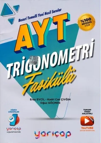 Yarı Çap Yayınları AYT Trigonometri Fasikülü