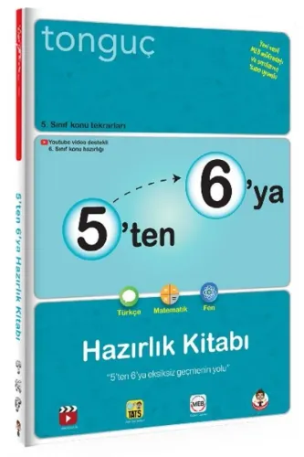 Tonguç Akademi 5 ten 6 ya Hazırlık Kitabı