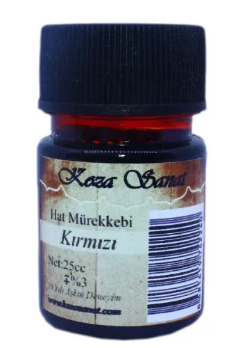 Koza Sanat KIRMIZI HAT MÜREKKEBİ