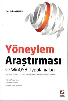 Yöneylem Araştırması ve WinQSB Uygulamaları