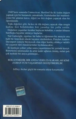 Kader Ortakları Jefferey Archer Altın Kitaplar %52 indirimli