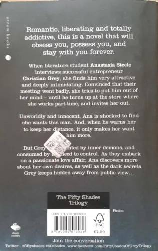 Fifty Shades of Grey El James Arrow books