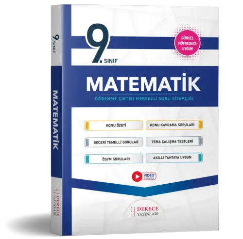 Derece 9. Sınıf Matematik Modüler Set 2025