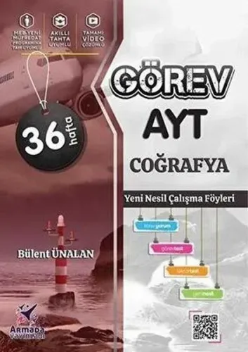 Armada Yayınları AYT Coğrafya Görev Çalışma Föyleri