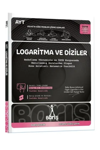 BARIŞ YAYINLARI AYT LOGARİTMA VE DİZİLER MATEMATİK FASİKÜLLERİ