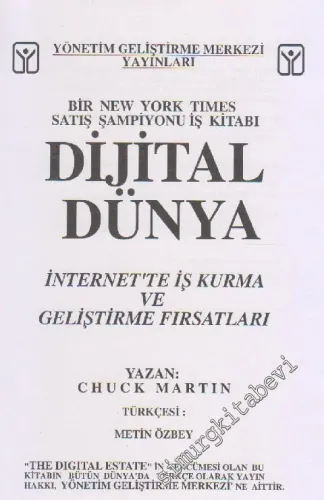 Dijital Dünya: İnternet'te İş Kurma ve Geliştirme Fırsatları  İMZALI -