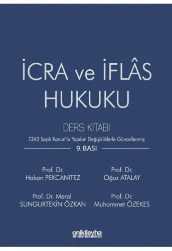 İcra ve İflas Hukuku Ders Kitabı