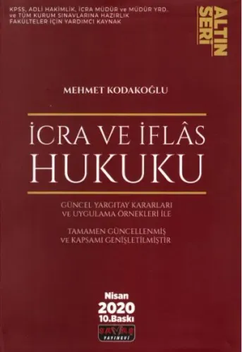 İcra ve İflas Hukuku