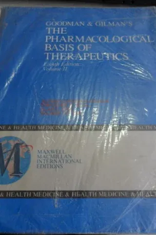 The Pharmacological Basis Of Therapeutics
