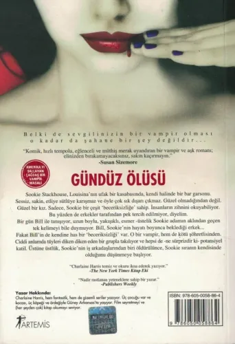 Gündüz Ölüsü Charlaine Harris Artemis Yayınları %60 indirimli