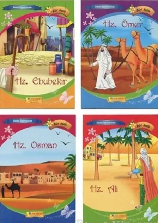 Dinimi Öğreniyorum Seti - Dört Halife - 4 Kitap