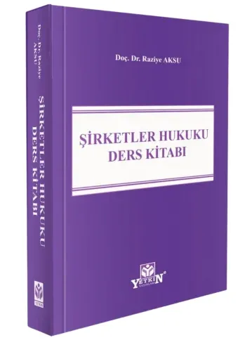 Şirketler Hukuku Ders Kitabı
