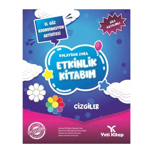 KOLAYDAN ZORA ÇİZGİLER KİTABI