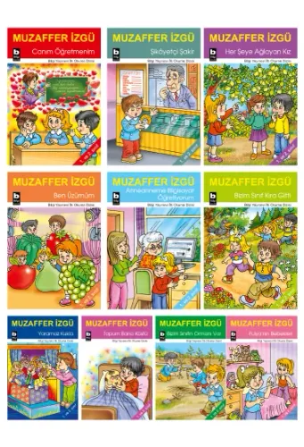 Muzaffer İzgü İlk Okuma Dizisi  (10 Kitap Takım)