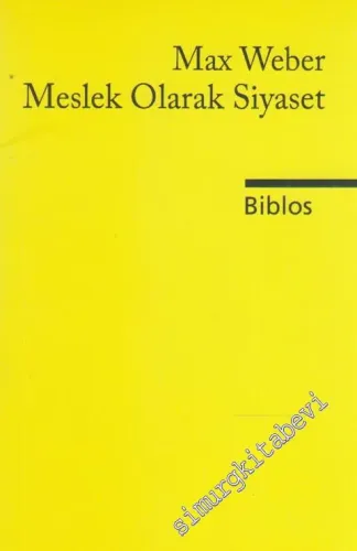 Meslek Olarak Siyaset Cep Boy