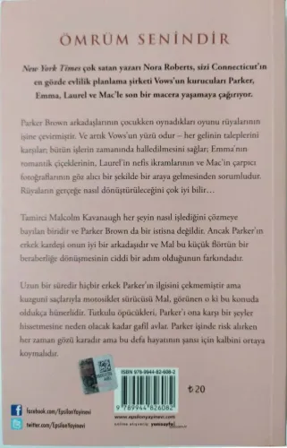 Ömrüm Senindir Nora Roberts Epsilon Yayıncılık