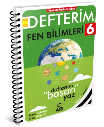 6.sınıf Fenito Fen Bilimleri Defterim