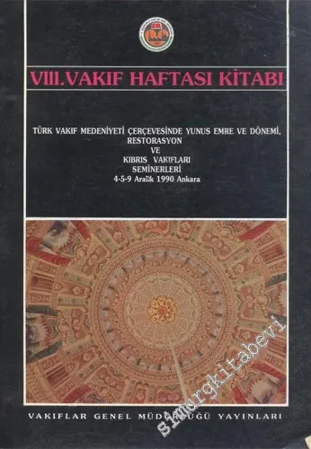 8. Vakıf Haftası Kitabı -        1991