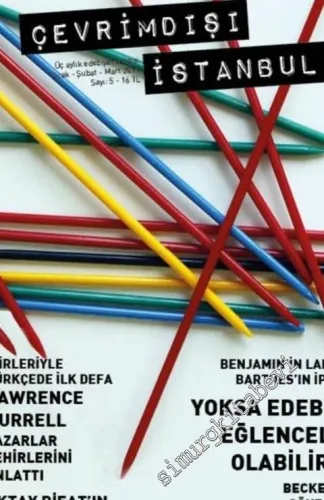 Çevrimdışı İstanbul - Üç Aylık Edebiyat Dergisi - Dosya: Sözcüklerin D