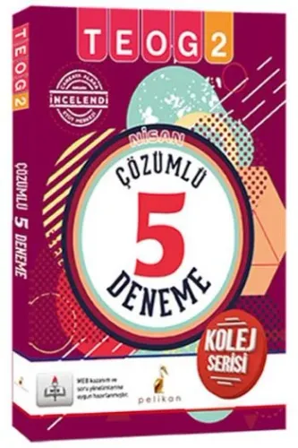 Nisan TEOG 2 Tamamı  Çözümlü 5 Deneme Kolej Serisi