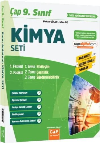 Çap 9. Sınıf Kimya Seti
