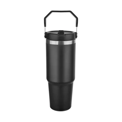 Çelik Termos - Siyah - 900 ml - Üstten Saplı - Halkkitabevi Çelik Termos - Siyah - 900 ml - Üstten Saplı - Halkkitabevi