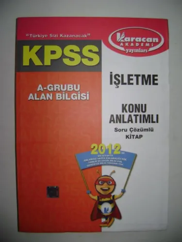 KPSS İŞLETME KONU ANLATIMLI SORU ÇÖZÜMLÜ KİTAP
