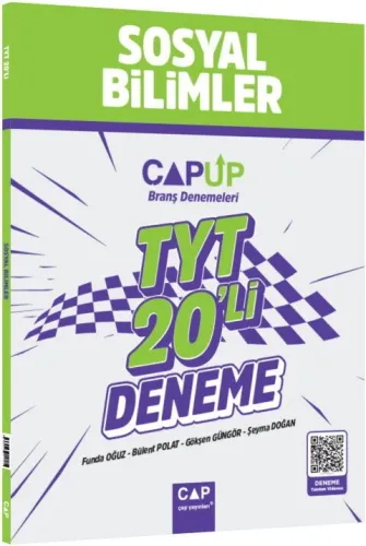 Çap Yayınları TYT Sosyal Bilimler 20'li Deneme