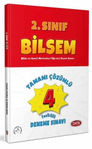 Data 2. Sınıf Bilsem Tamamı Çözümlü Fasikül 4 Deneme Sınavı 2025