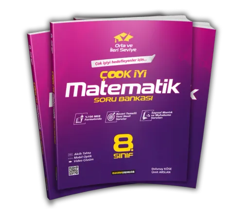 8. Sınıf Çook İyi Matematik Soru Bankası