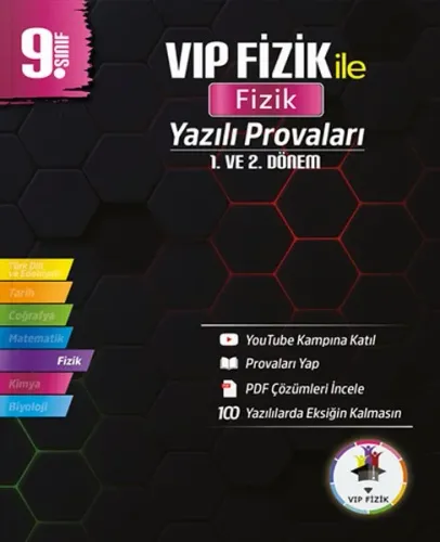 Tonguç Akademi 9. Sınıf Vip Fizik Yazılı Provaları