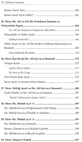 40 Derste Ehl-i Beyt İnançları (2. Hamur) Üstat Asgar Kaimi 40 Derste Ehl-i Beyt İnançları (2. Hamur) Üstat Asgar Kaimi