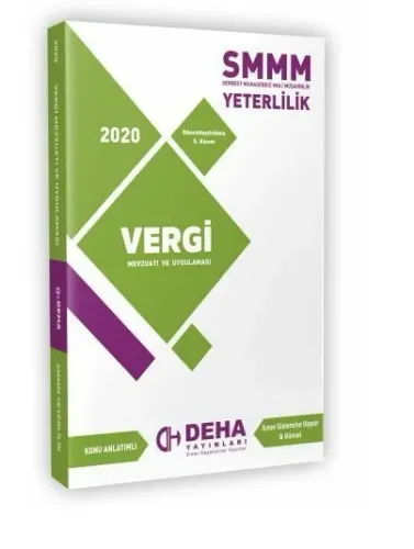 SMMM YETERLİLİK - VERGİ MEVZUATI VE UYGULAMASI
