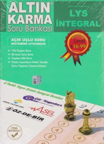 Altın Karma LYS İntegral Soru Bankası - KAMPANYALI