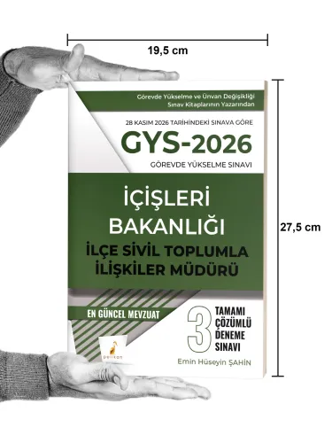 Pelikan Yayınları 2026 GYS İçişleri Bakanlığı - İlçe Sivil Toplumla İl Pelikan Yayınları 2026 GYS İçişleri Bakanlığı - İlçe Sivil Toplumla İl