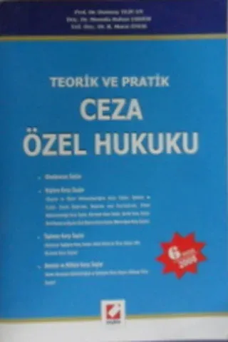Teorik ve Pratik Ceza Özel Hukuku