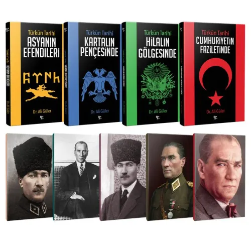 Türkün Tarihi 4 Kitap 5 Defter - Halkkitabevi