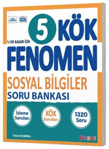 Fenomen Okul Yayınları 5. Sınıf Sosyal Bilgiler Kök Soru Bankası