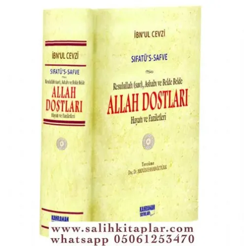 Allah Dostları Sıfatüs Safve | İbnül Cevzi | İthal Kitap Kağıdı | Büyük Boy | Ciltli