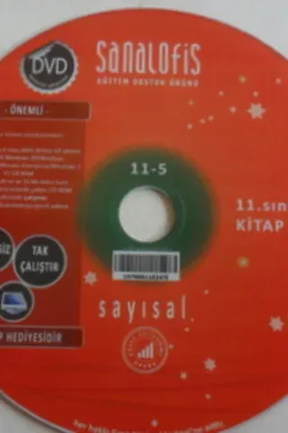 11.Sınıf Kitap 5 Sınav DVD si ( sayısal )