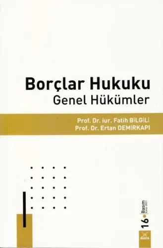 Borçlar Hukuku Genel Hükümler