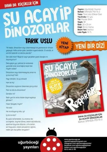 Şu Acayip Dinozorlar; Daha da Küçükler İçin Acayip Şeyler