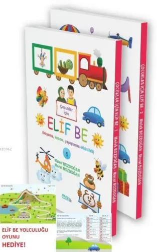 Çocuklar İçin Elif Be (2 Kitaplık Set)